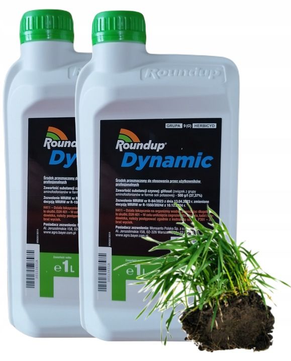 Roundup Dynamic 613 SL – 2 x 1 l – Der stärkste Unkrautvernichter mit Wurzelwirkung