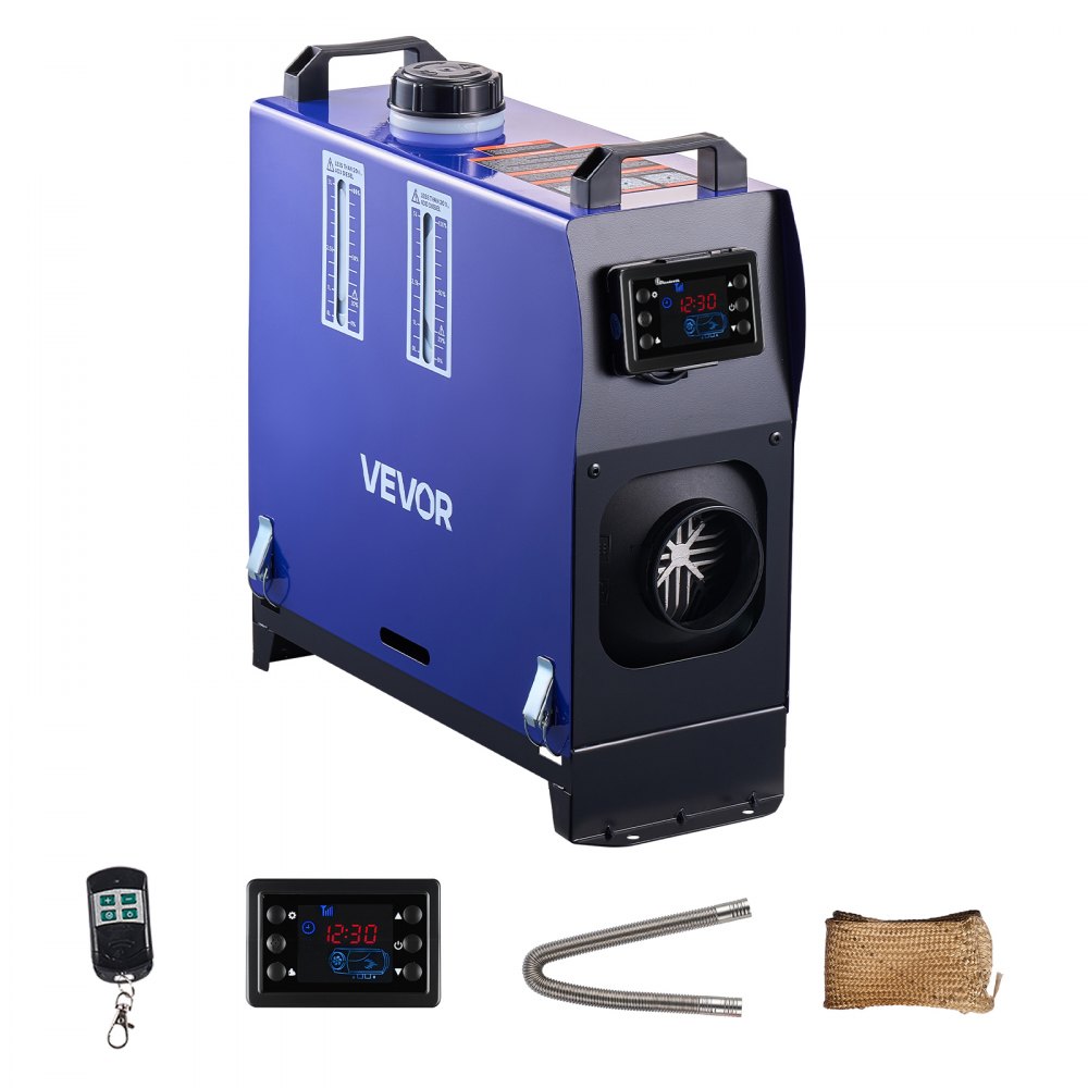 Diesel Heater Air Heater 12-24V 5-8KW Portable Auxiliary Heater with Remote Control & LCD Screen, Low Noise, 5L Fuel Tank for Truck Motorhome SUV Campervan