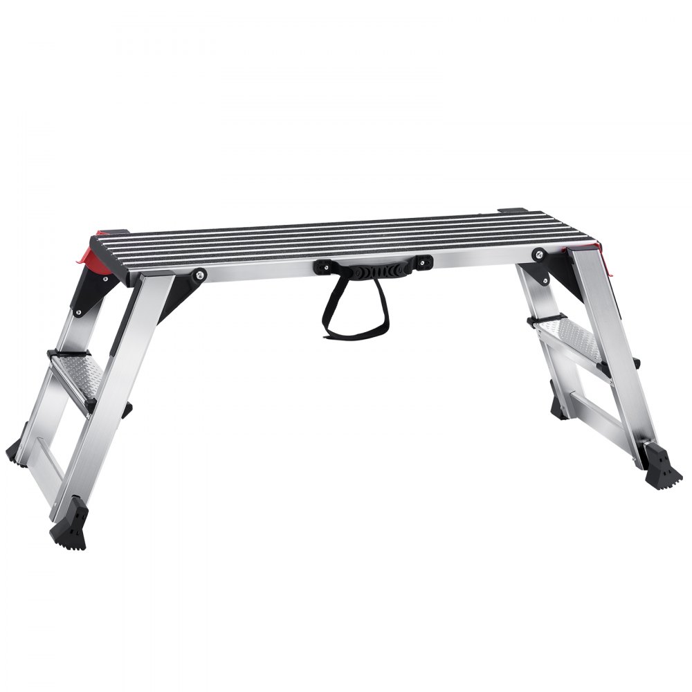 Aluminiowa platforma robocza Składany stół warsztatowy 100 x 30 x 48,7 cm Platforma robocza 200 kg Nośność Ławka schodkowa z blokadami bezpieczeństwa Drabina schodkowa do domowego biura Warsztat Garaż Srebrny Aluminiowa platforma robocza Składany stół warsztatowy 100 x 30 x 48,7 cm Platforma robocza 200 kg Nośność Ławka schodkowa z blokadami bezpieczeństwa Drabina schodkowa do domowego biura Warsztat Garaż Srebrny