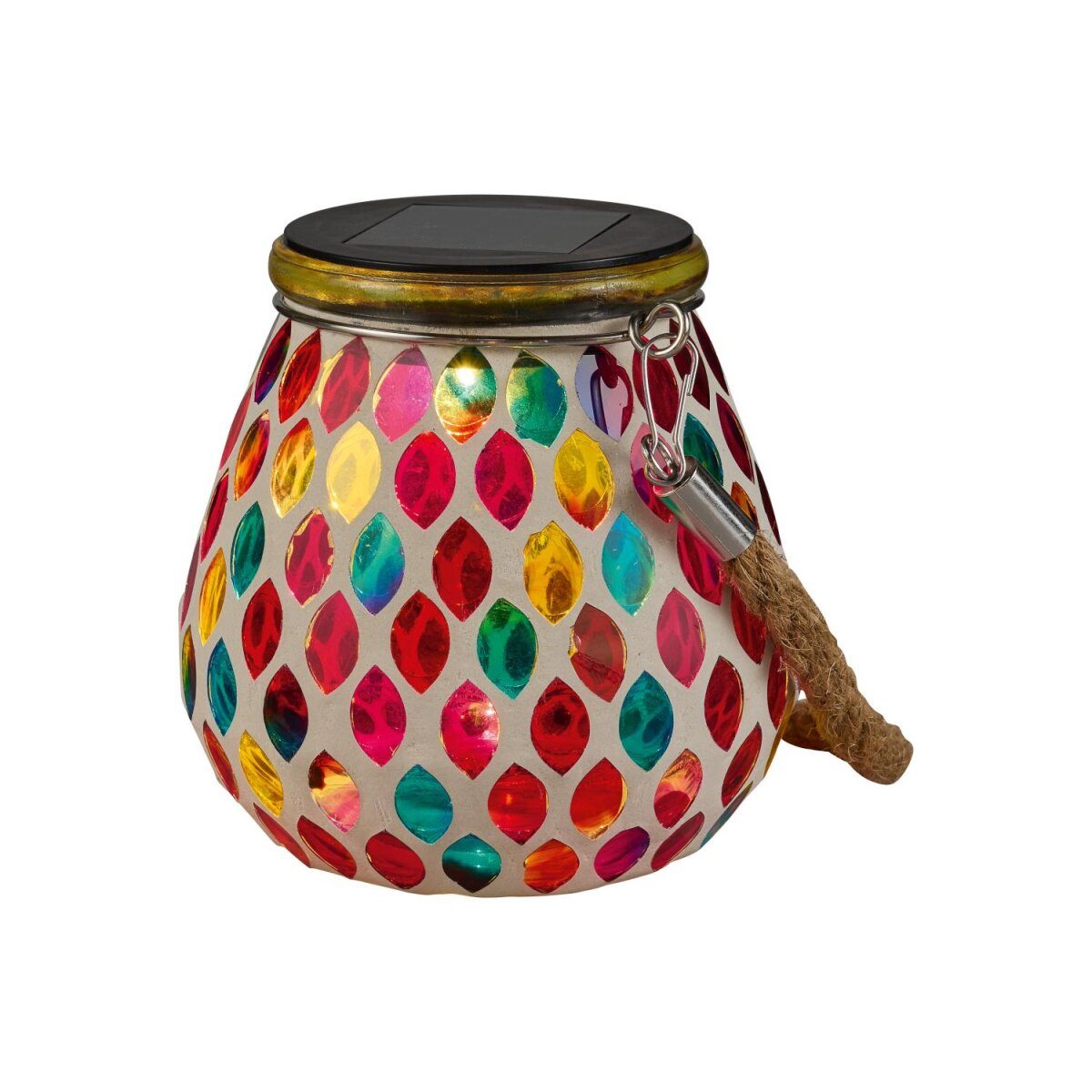 LIVARNO Home verre solaire peint ou mosaïque LED