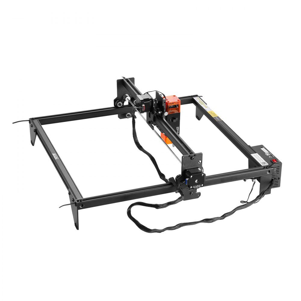 Laser Engraver, 5W Power, Laser Engraving Machine, 38x40cm Working Area, 10000mm/min Movement Speed, Compressed Tip with Eye Protection, for Wood, Certain Metals