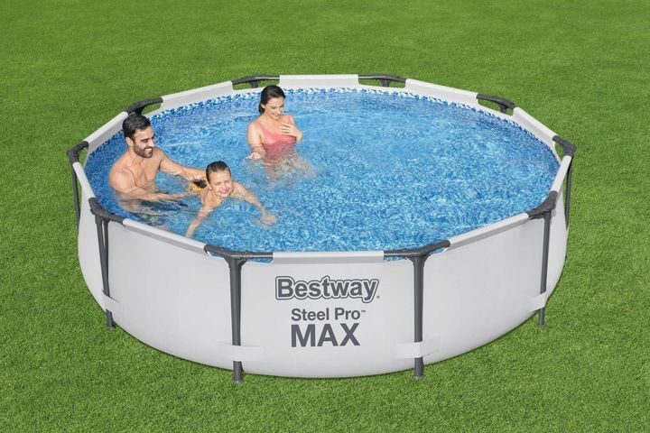 BESTWAY Steel Pro Max Frame Zwembadset rond 305x76cm