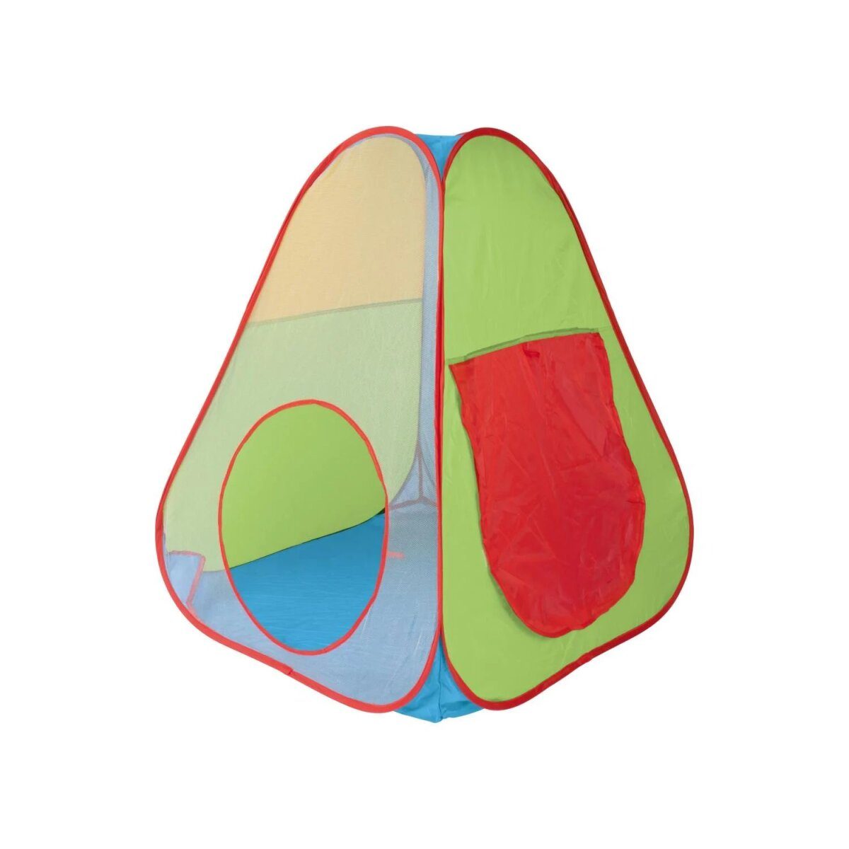 LUPILU® play tents with tunnel (green/yellow/red)