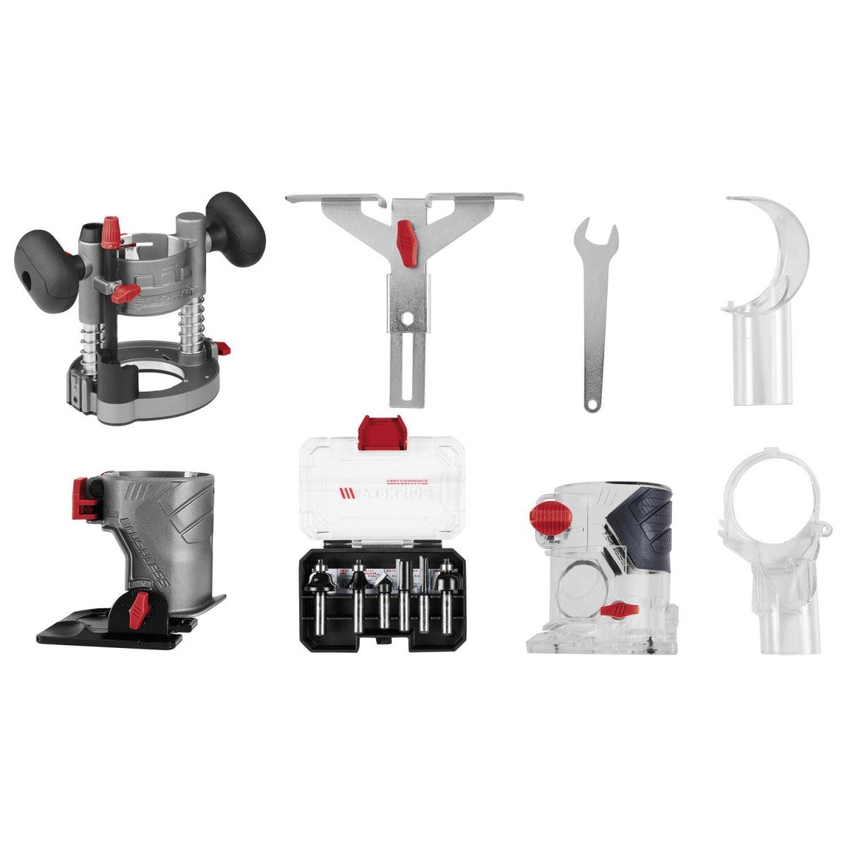 PARKSIDE PERFORMANCE® 20 V 3-in-1 Akku-Multifunktionsfräse PMFAP 20-Li A1, ohne Akku und Ladegerät