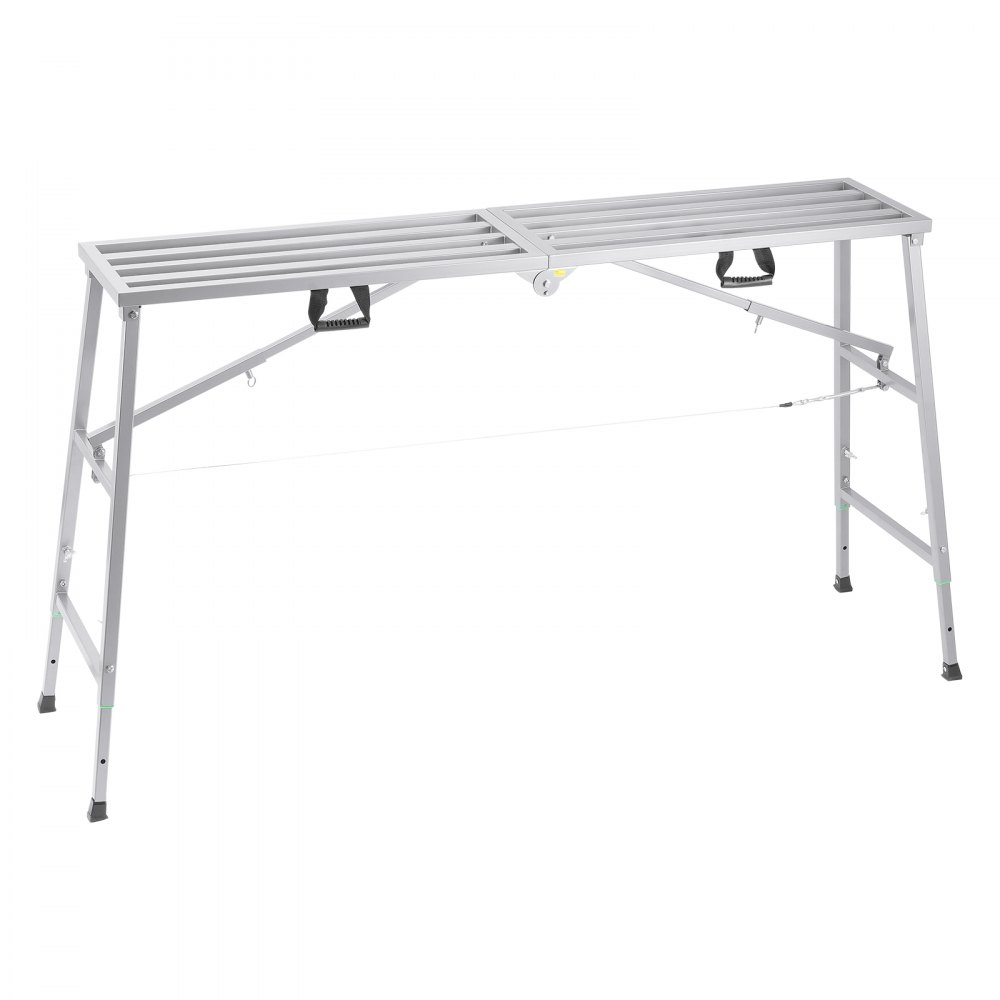 Arbeitsplattform, 900–1500 mm, klappbare Trittleiter aus legiertem Stahl, tragbare Arbeitsplattform, Tragfähigkeit 400 kg, Trittbankhocker zum Malen, Trockenbau, Reinigen, Waschen Arbeitsplattform, 900–1500 mm, klappbare Trittleiter aus legiertem Stahl, tragbare Arbeitsplattform, Tragfähigkeit 400 kg, Trittbankhocker zum Malen, Trockenbau, Reinigen, Waschen