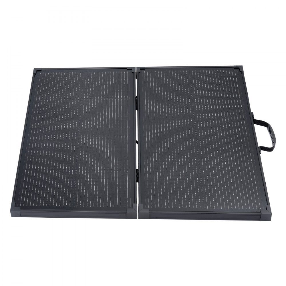 Panneau solaire pliable 100 W 16BB Type N Panneau solaire monocristallin portable avec cadre 24 % d'efficacité Chargeur IP67 avec contrôleur PWM 30 A et sortie MC4 pour camping randonnée