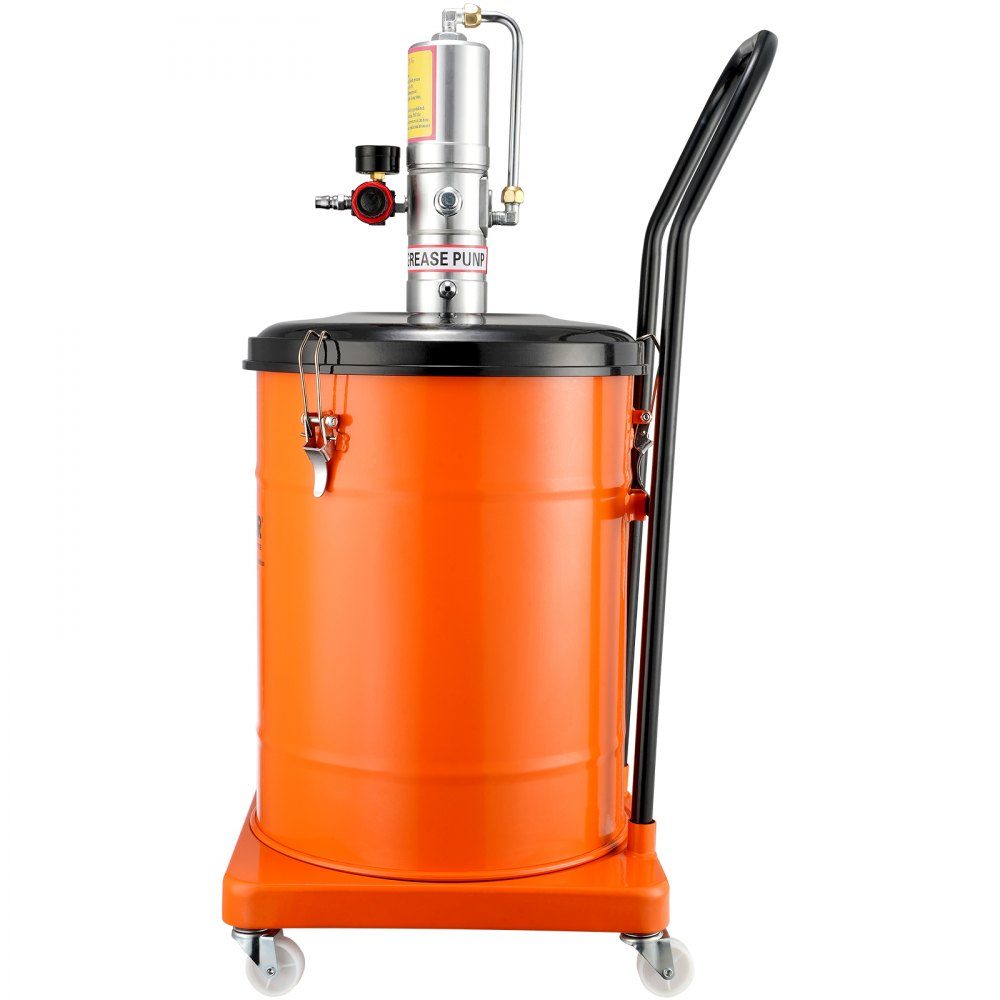 Vetpomp 40L luchtaangedreven vetpomp 0,6-0,8 MPa gegoten aluminium pomp -20-100 ° C Bedrijfstemperatuur Pneumatische vetpomp NPT-poort vetpomp Geschikt voor 0-3 # vet