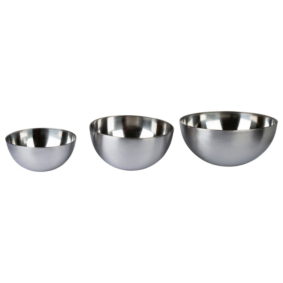 LIVARNO HOME Edelstahl-Schüssel-Set, 3-teilig