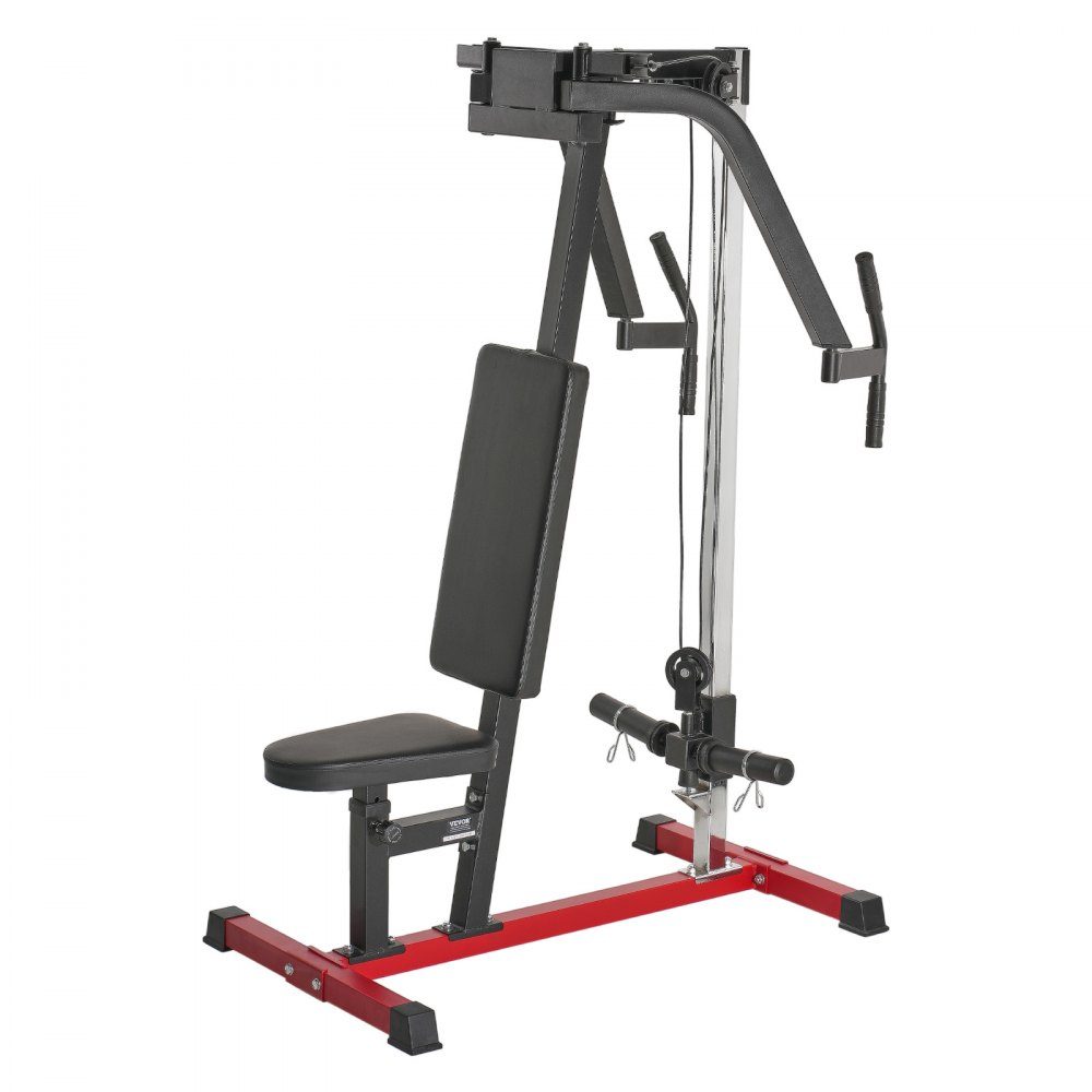 Vlindermachine speciaalapparaat (204 kg draagvermogen) voor het bovenlichaam voor de homegym, verstelbaar fitnessstation, voor spiertraining (borst, rug, achterste deltaspier)