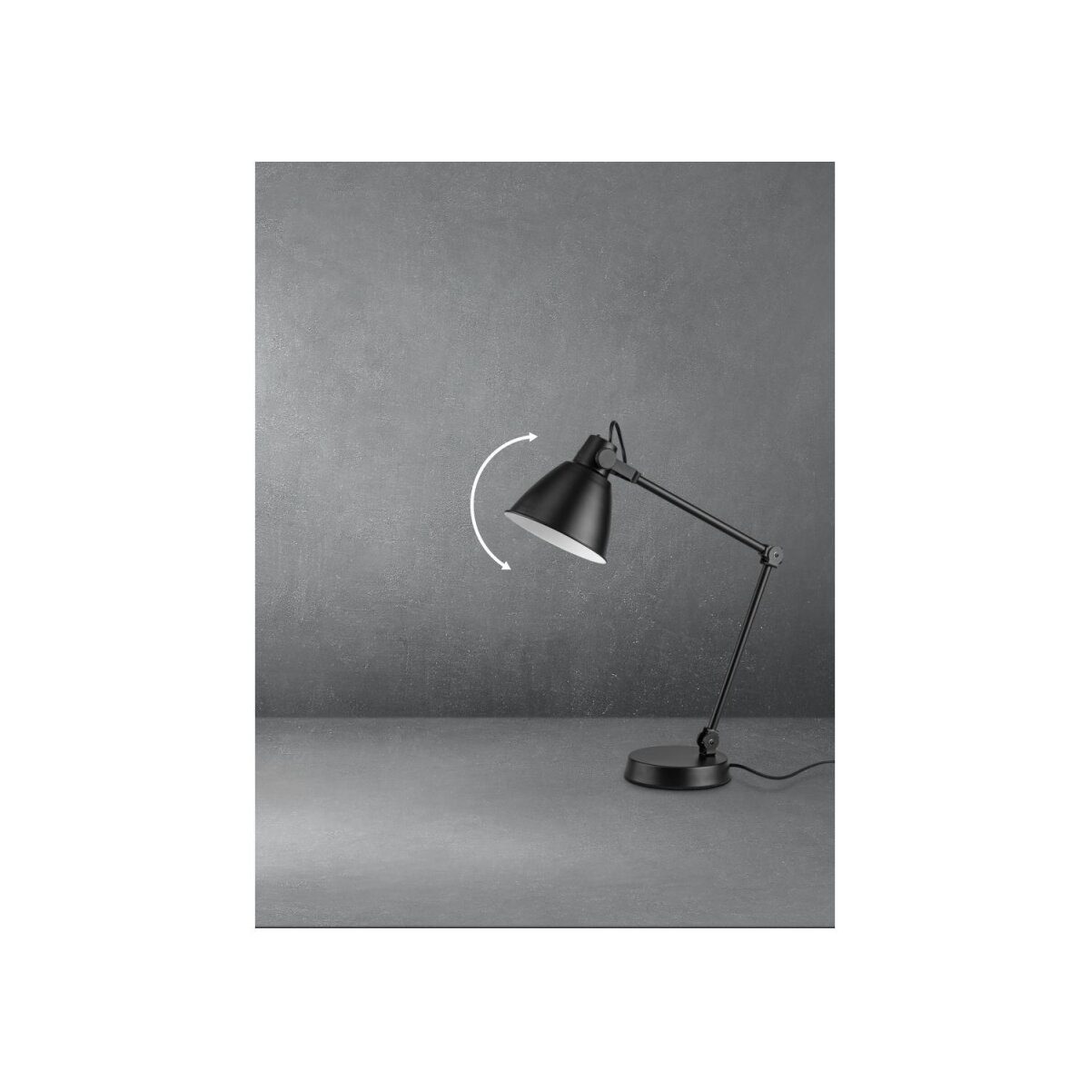 LIVARNO home LED table lamp, with tilting spring joint arm