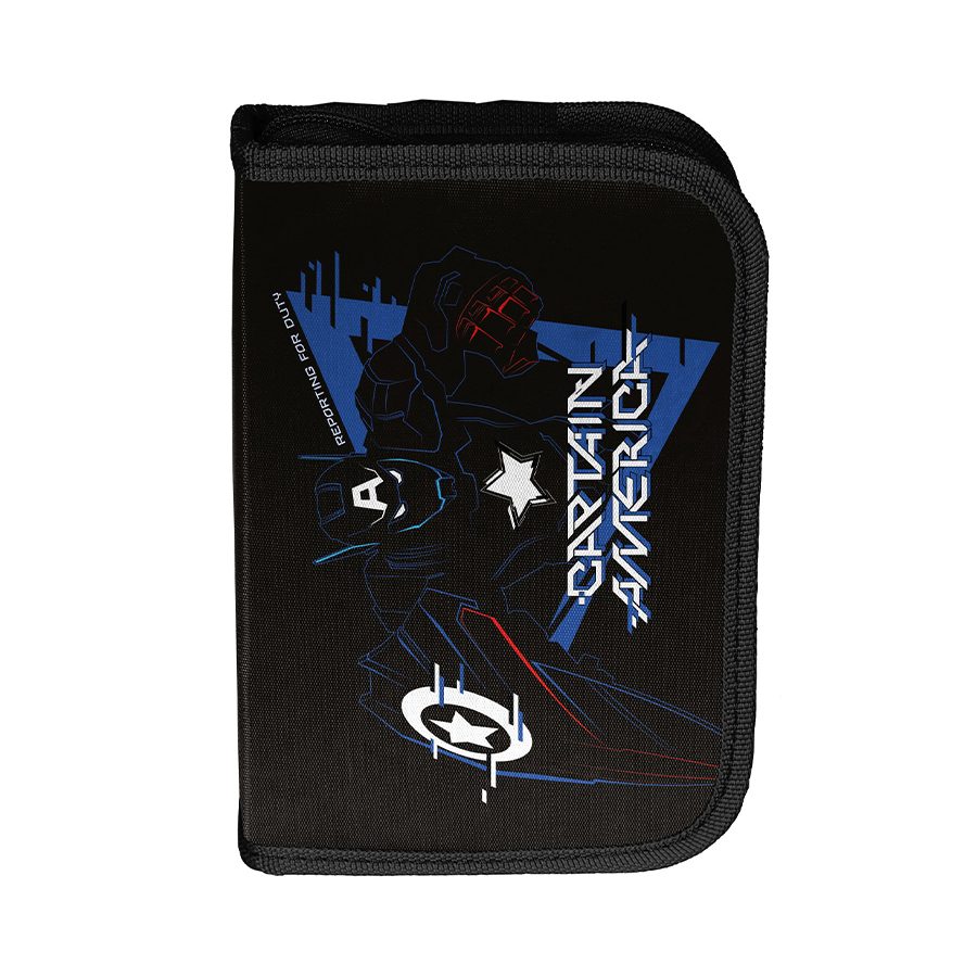 Marvel-themed pencil case - Captain America
