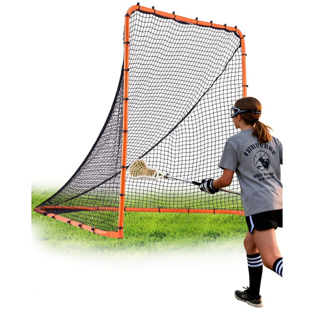 But de crosse, filet de crosse de 6' x 6', équipement d'entraînement de crosse portable pliable, filet d'entraînement à cadre en acier, but de crosse rapide et facile à installer, parfait pour l'entraînement But de crosse, filet de crosse de 6' x 6', équipement d'entraînement de crosse portable pliable, filet d'entraînement à cadre en acier, but de crosse rapide et facile à installer, parfait pour l'entraînement