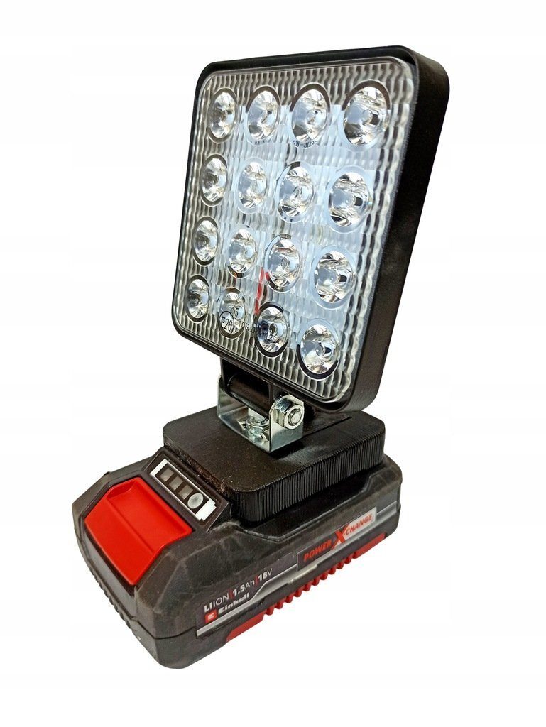 Adapter Einhell Lampa budowlana LED, adapter do latarki do serii X-Change 18V