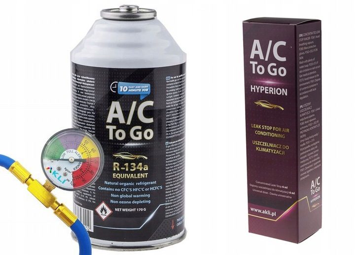 Air Conditioning Maintenance Complete Kit R134a + Sealant Kit