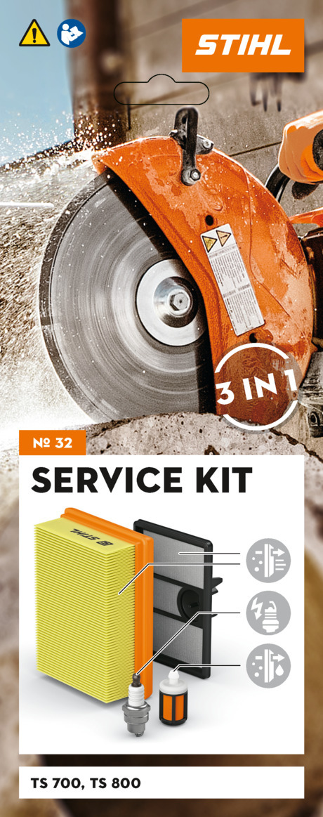 Zestaw serwisowy Stihl nr 32 TS 700 i TS 800 Zestaw serwisowy Stihl nr 32 TS 700 i TS 800