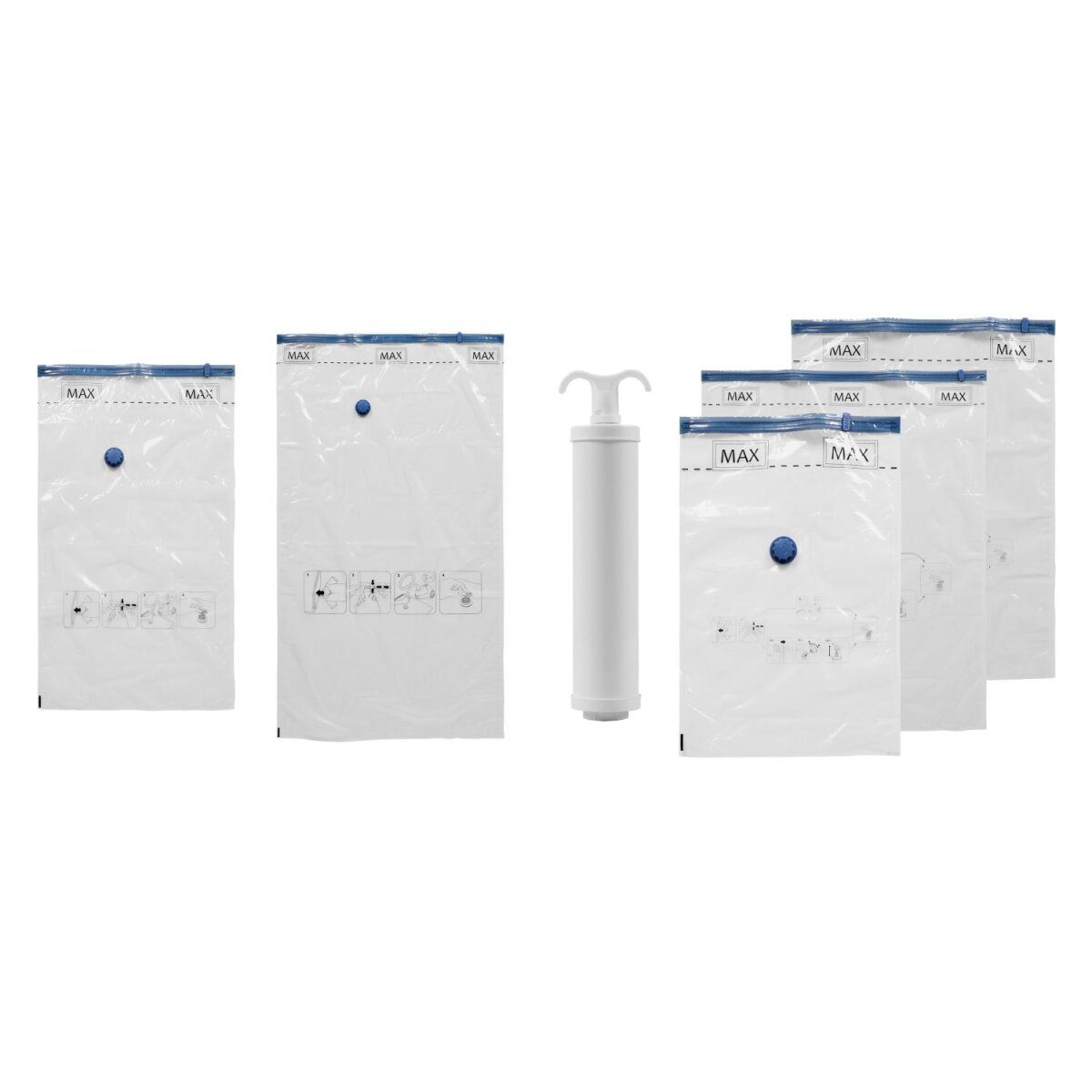 Ensemble de sacs de rangement sous vide W5, 10 pièces