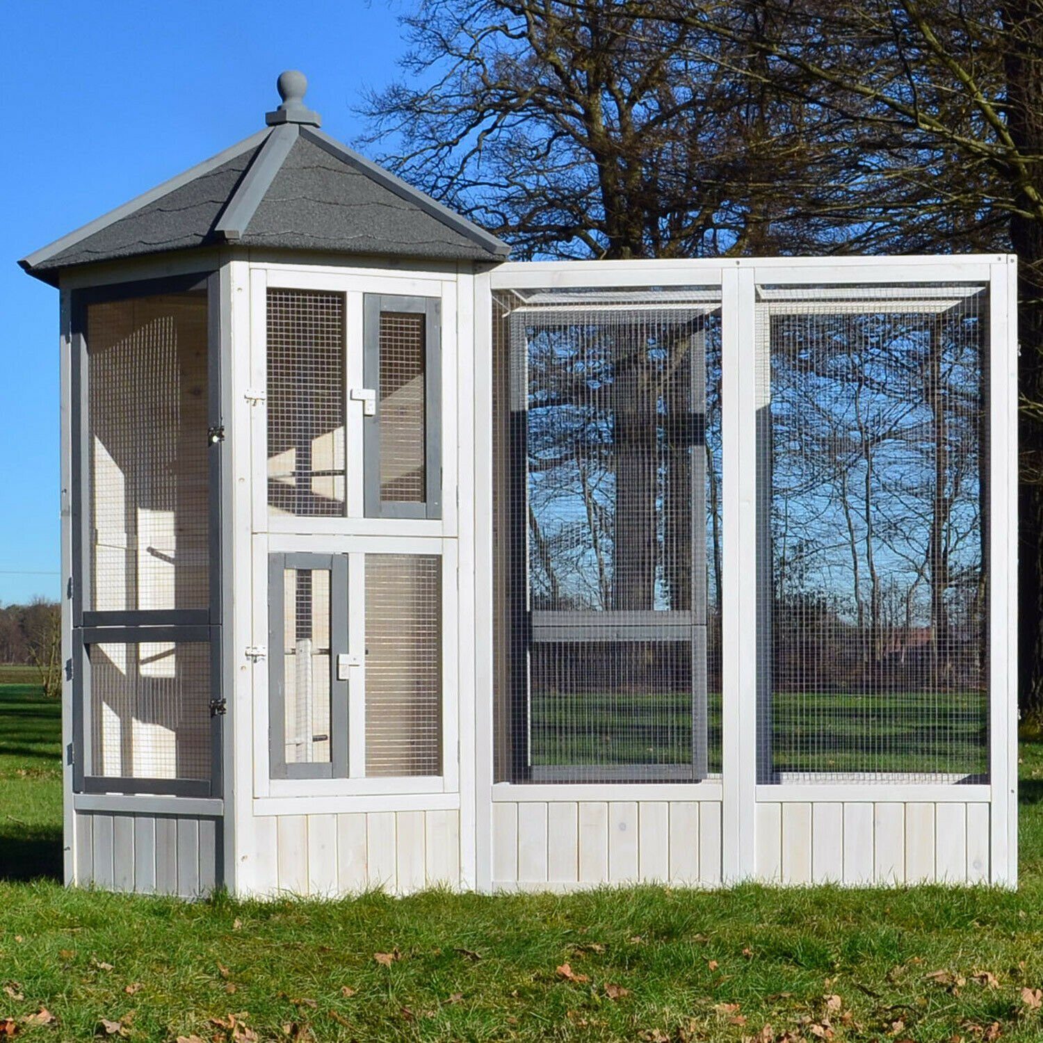 Vogelvoliere, Vogelkäfig, Vogelhaus, Vogelkäfig-Set