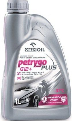 ORLEN PETRYGO PŁYN CHŁODNICZY G12+ RÓŻOWE 5L -35 ST.C – Nr kat. HT-49647