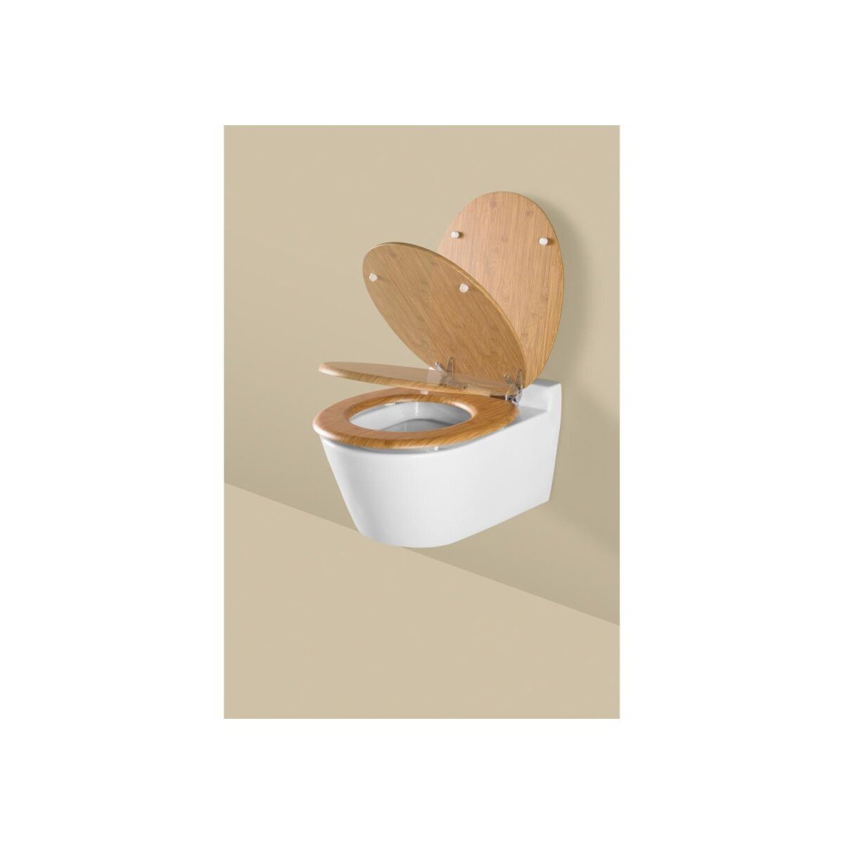 LIVARNO® WC-Sitz, Bambus