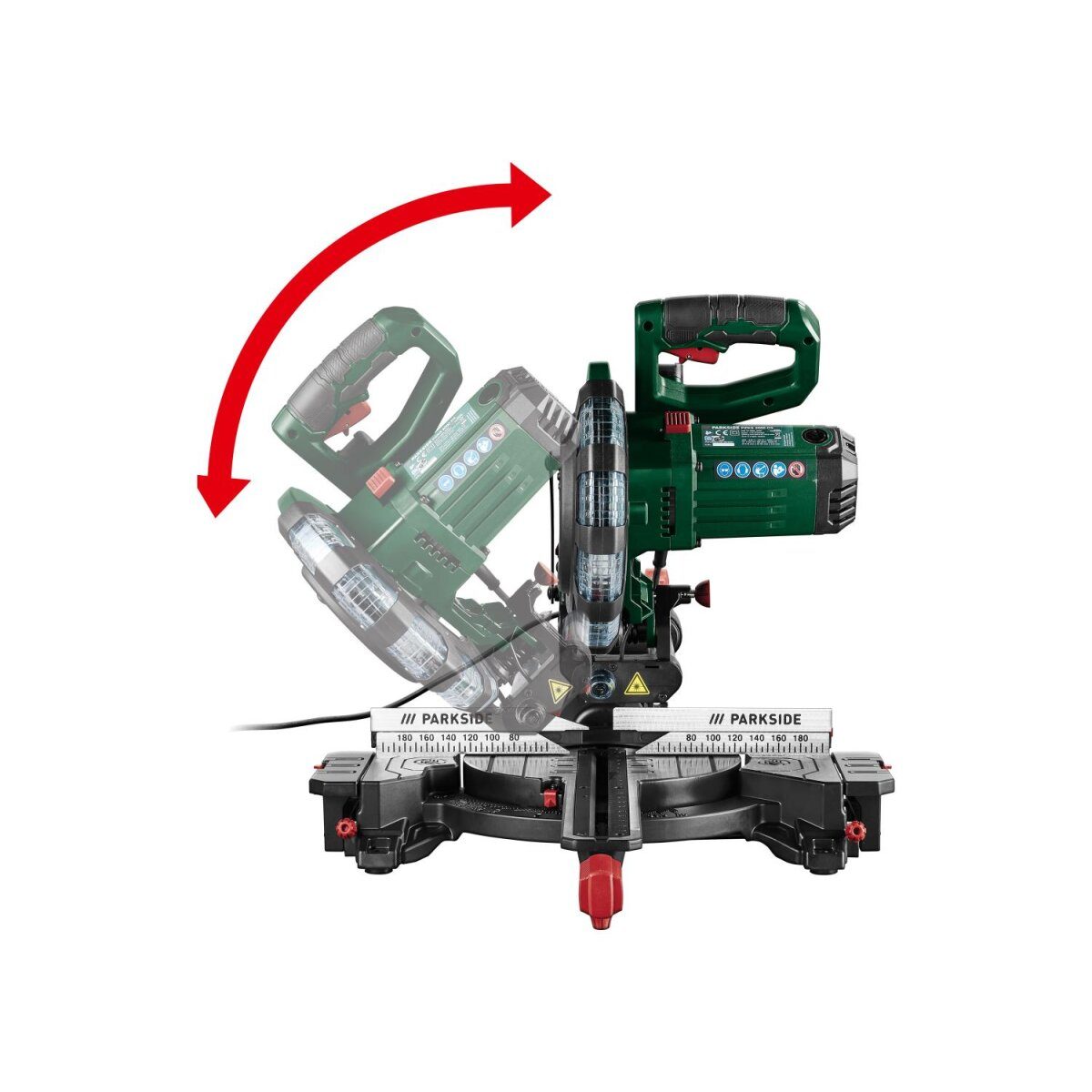 PARKSIDE® miter and pull saw »PZKS 2000 C3«, 2000 W used