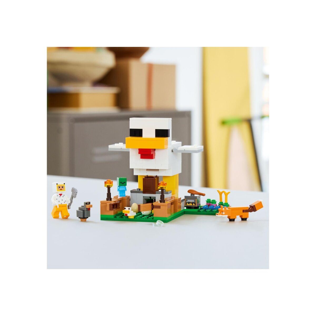 LEGO Minecraft 21585 Hühnerfarm
