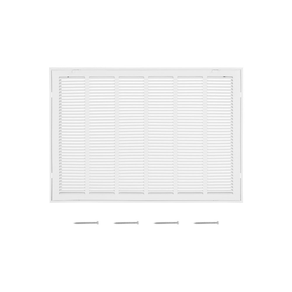 Ventilation grille 83x57.2x4 cm, suitable for installation opening 75.5x50.5 cm, filter NOT included, exhaust grille for the wall, exhaust grille made of steel