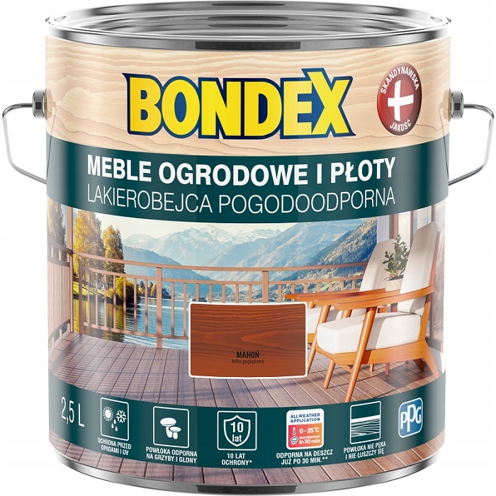 Bondex lasure de couleur résistante aux intempéries couleur bois acajou 0,75 l Bondex lasure de couleur résistante aux intempéries couleur bois acajou 0,75 l