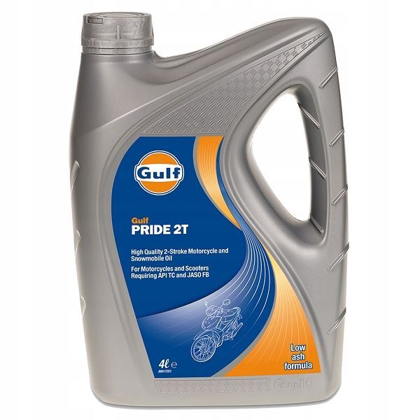 GULF Pride 2T motorcycle oil for two-stroke 4L 120187001659 GULF Pride 2T motorcycle oil for two-stroke 4L 120187001659