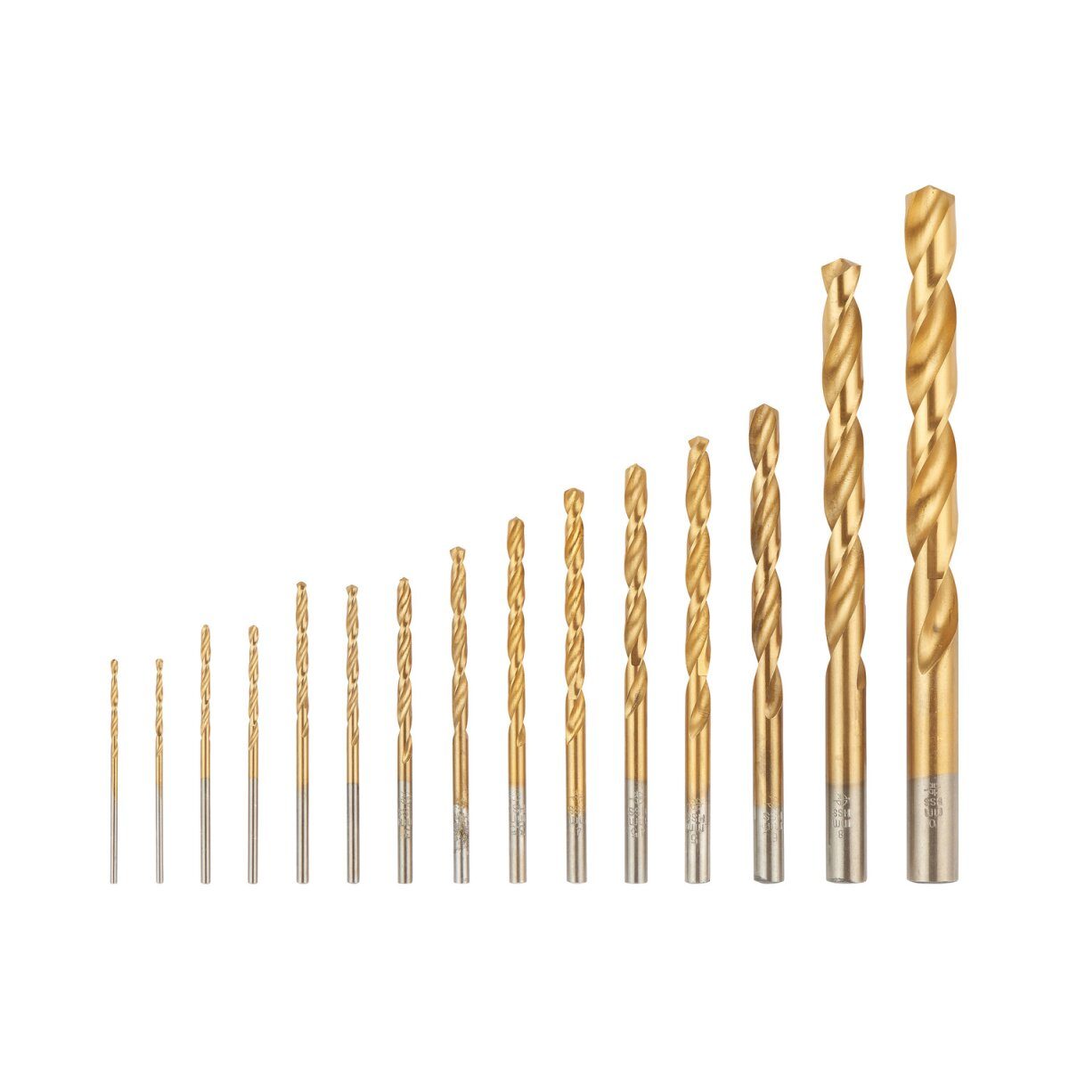 PARKSIDE® drill and bit set »PBB 4 C2«, sorted packed (HSS twist drill Set 15-tlg.)