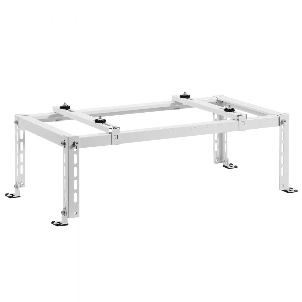 Support de sol pour climatiseur, mini support divisé anti-vibration pour pompes à chaleur de climatiseur sans conduit 9000-24000 BTU, support de base AC pour montage au sol avec max. Capacité de charge de 250 kg