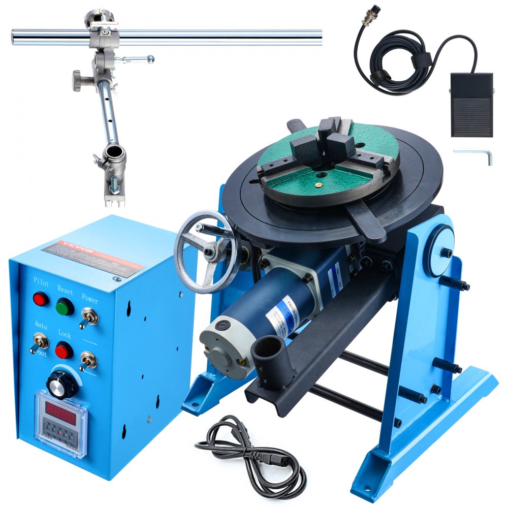 Schweißdrehtisch 120 W Schweißpositionierer 0,5–6 U/min Manipulator 25 kg (horizontal)/50 kg (vertikal) Drehtisch 0–90° Neigungswinkel KD200 Dreibackenfutter zum Schneiden, Schleifen, Montieren Schweißdrehtisch 120 W Schweißpositionierer 0,5–6 U/min Manipulator 25 kg (horizontal)/50 kg (vertikal) Drehtisch 0–90° Neigungswinkel KD200 Dreibackenfutter zum Schneiden, Schleifen, Montieren