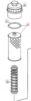 MANITOU motoroliefilter 608773 oliefilter