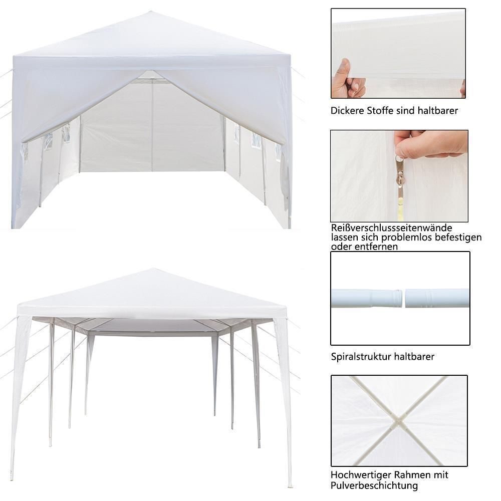 Event Partyzelt Gartenzelt Camping Pavillon Gartenpavillon Bierzelt 3x9m