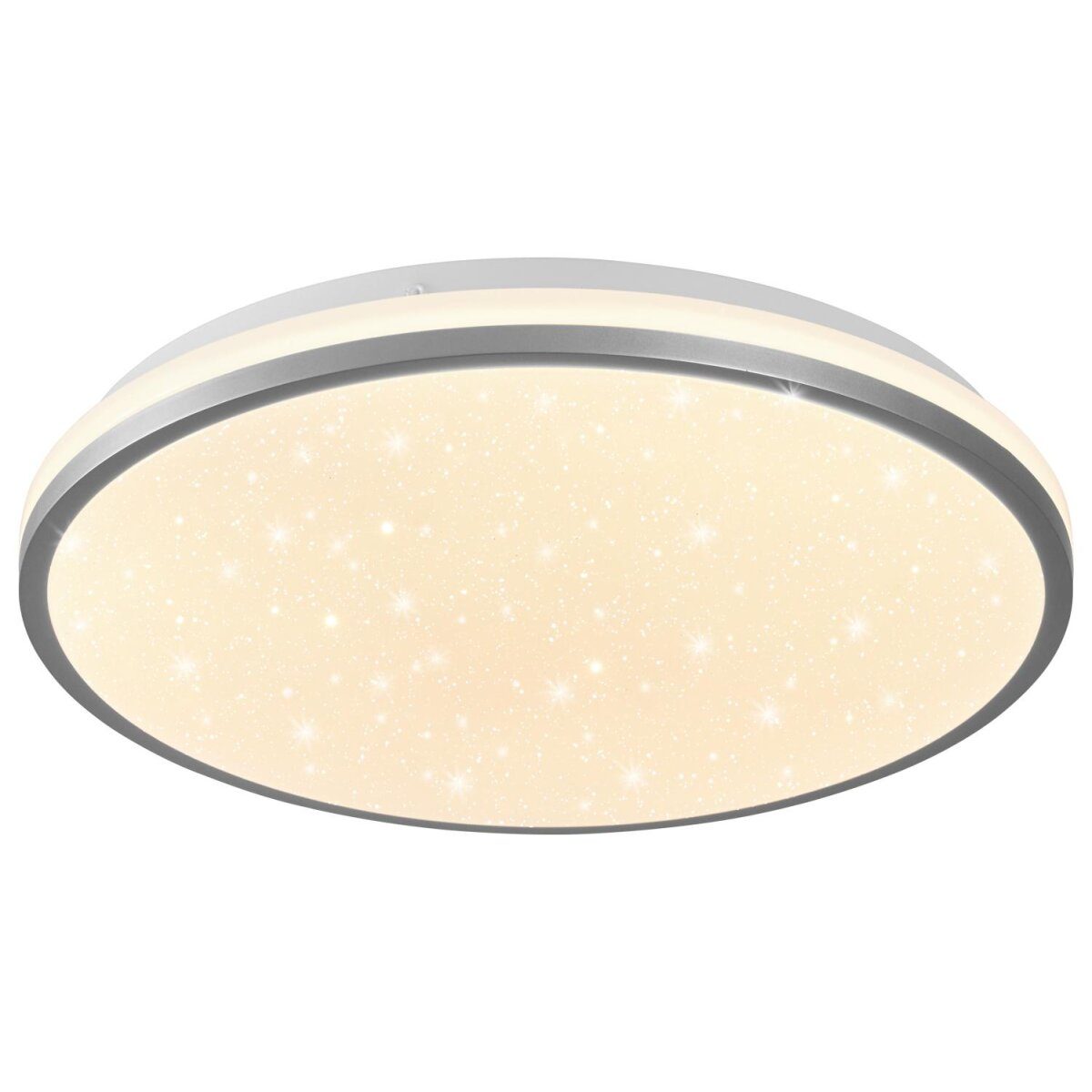 LIVARNO® LED-Deckenleuchte, mit Farbtonsteuerung, Ø 33, chrom