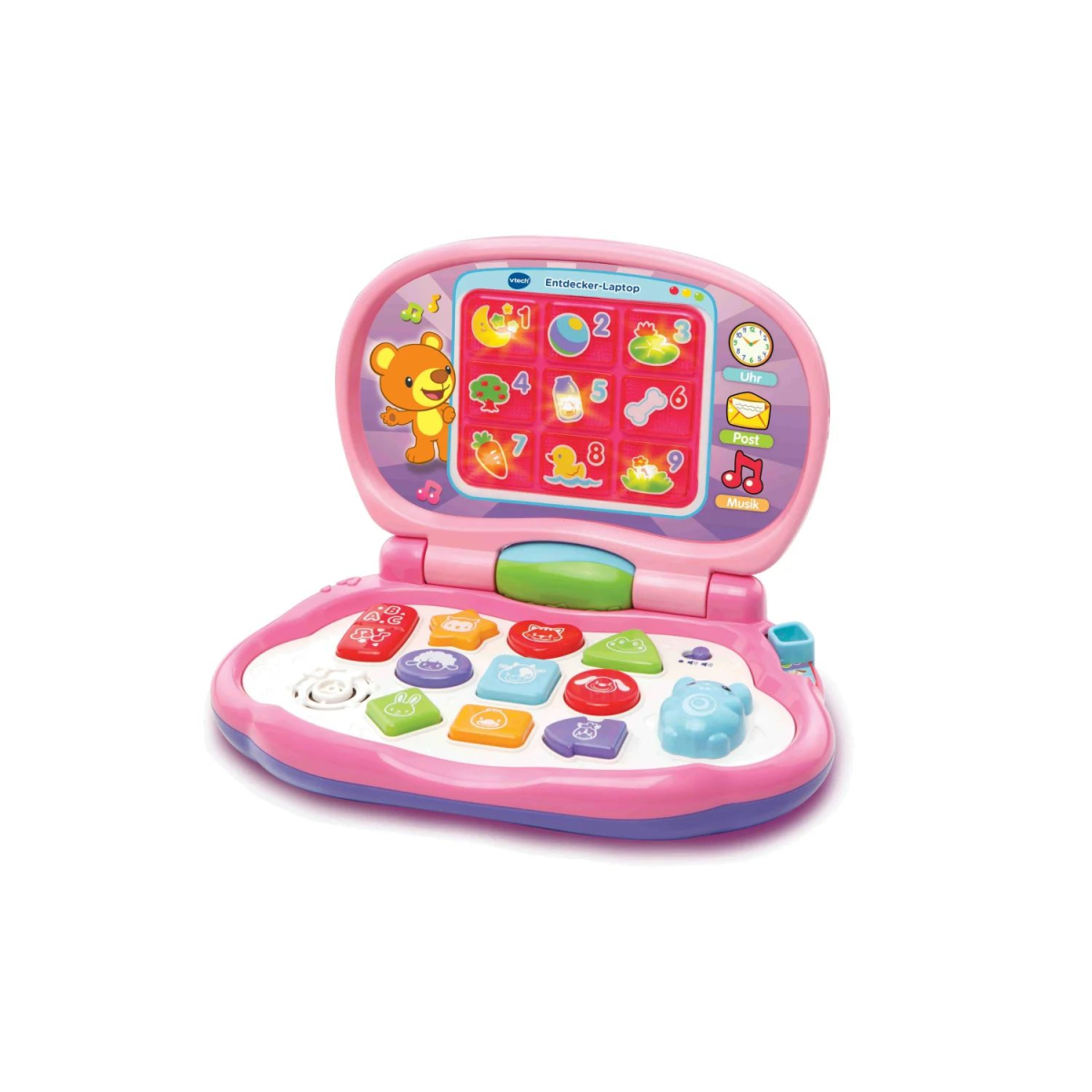Laptop VTECH Explorer w kolorze różowym Laptop VTECH Explorer w kolorze różowym