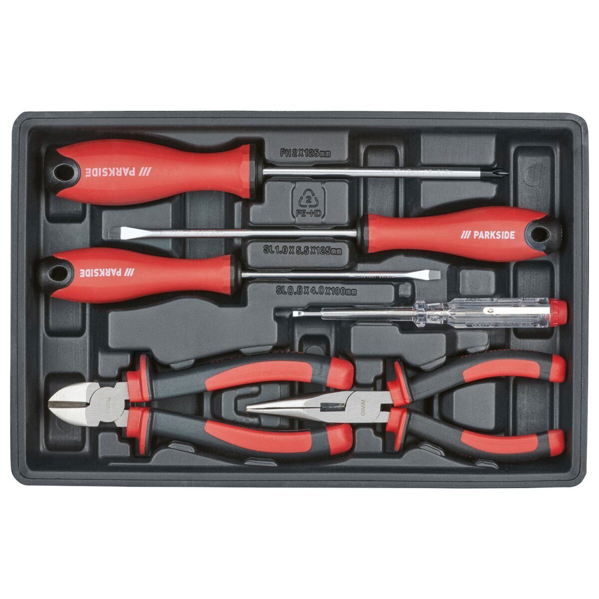 *SALE* PARKSIDE® Werkzeugkoffer Metall »PWBM A1«, mit 4V-Batterie