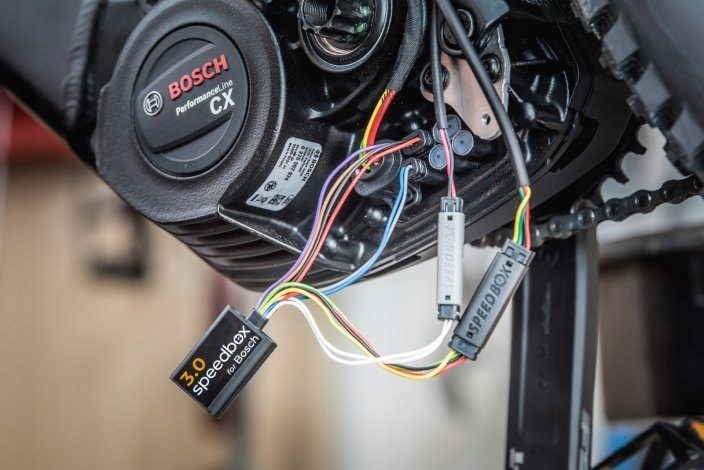 Speedbox 3.0 für BOSCH Chip Tuning Ebike Antriebe