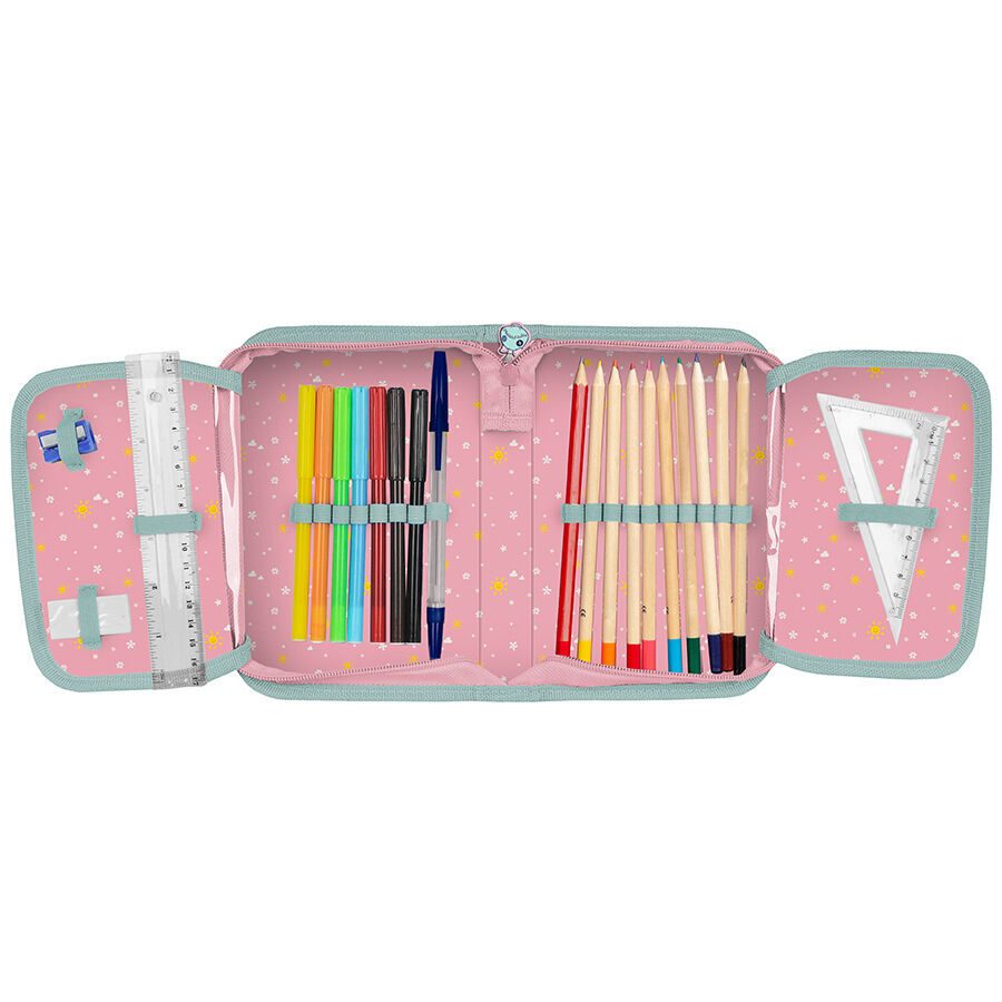 Trousse de couleur menthe avec accessoires Dreamer Stitch