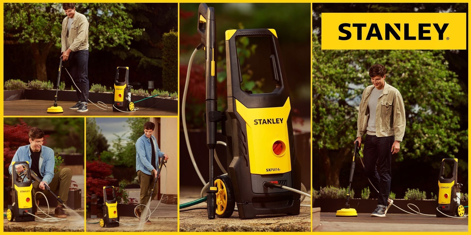 Stanley Hochdruckreiniger 110 bar 1400 W + 6 weitere Produkte