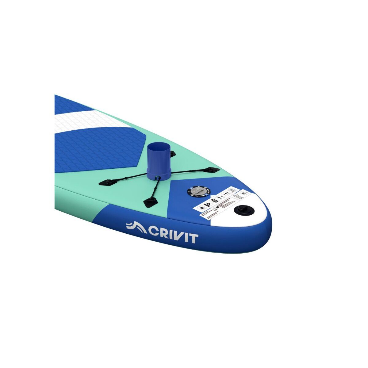 CRIVIT Allround SUP Aquaview, aufblasbar