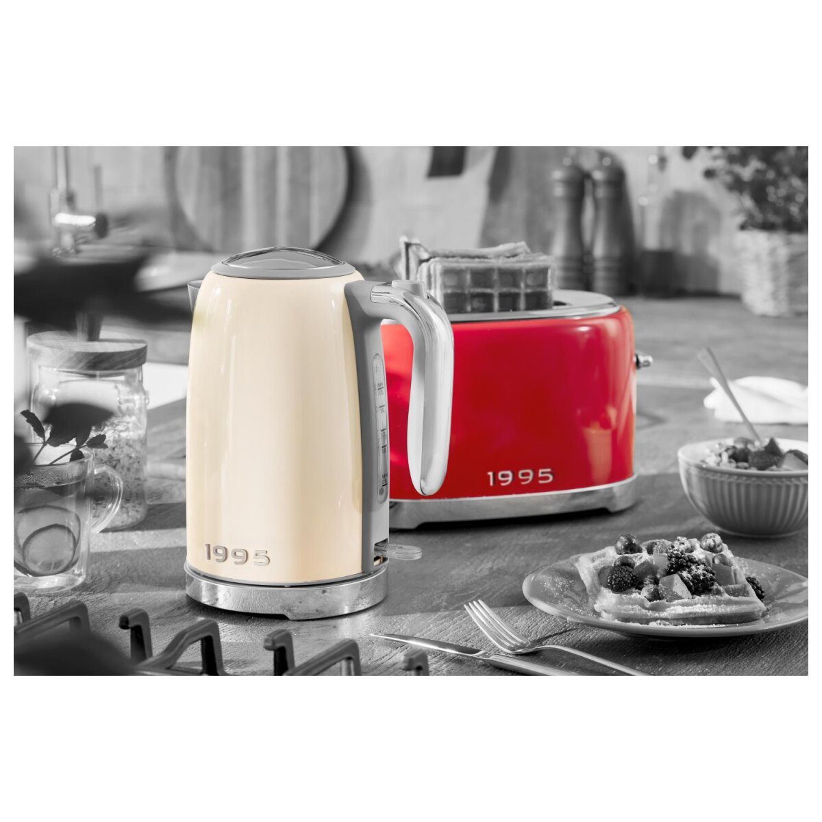 SILVERCREST® Doppelschlitztoaster Edelstahl »STR 980 C3«