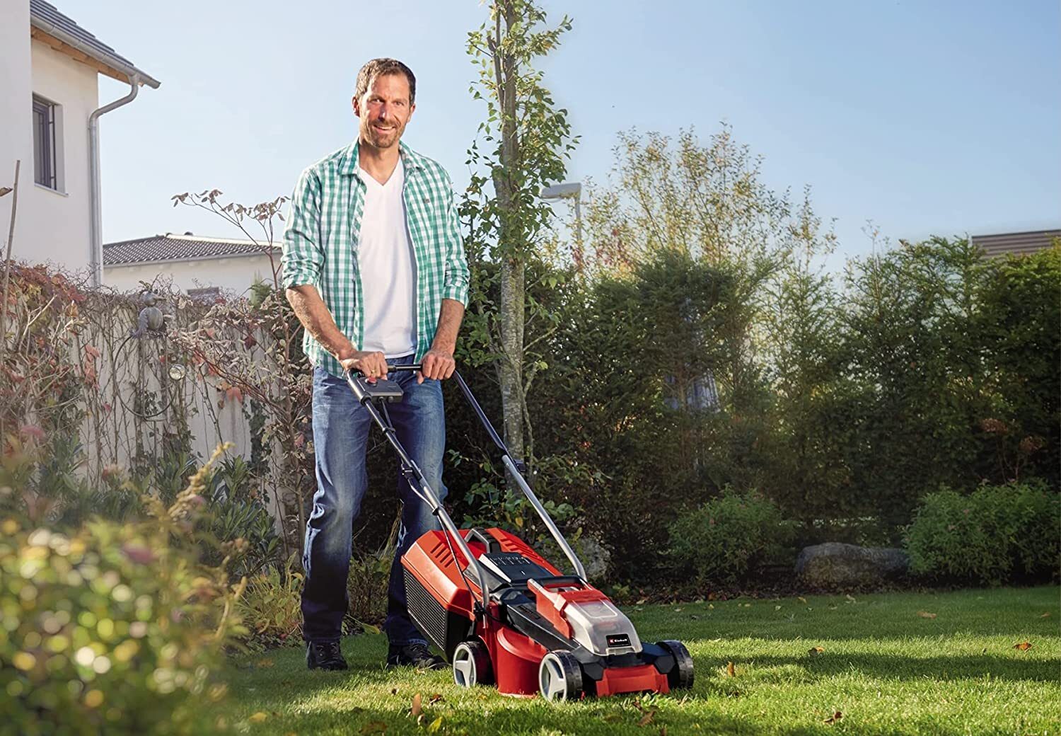 Einhell City Akku-Rasenmäher GE-CM 18/30 Li Kit Power