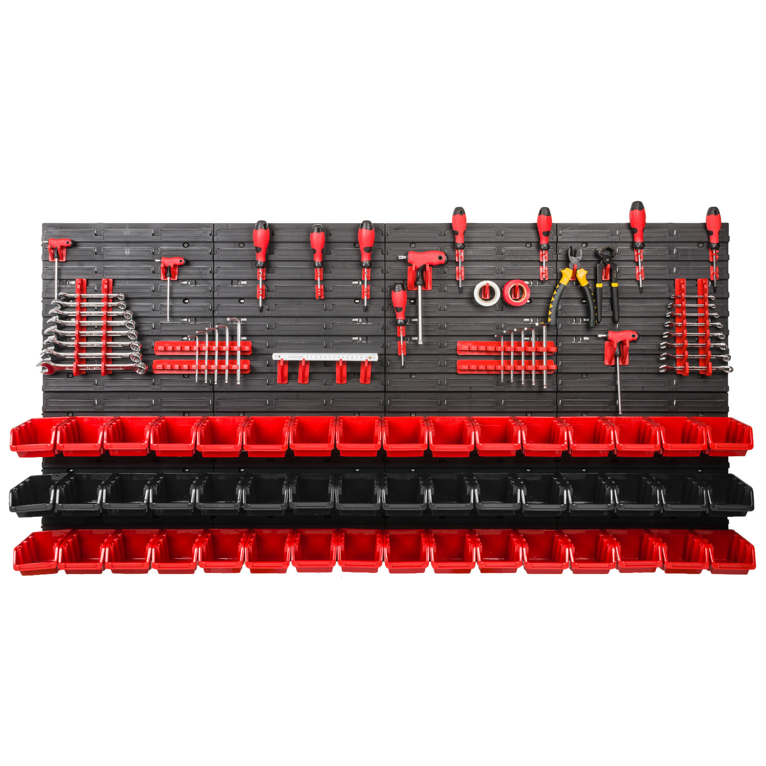 Tool board ZES-48 red Tool board ZES-48 red