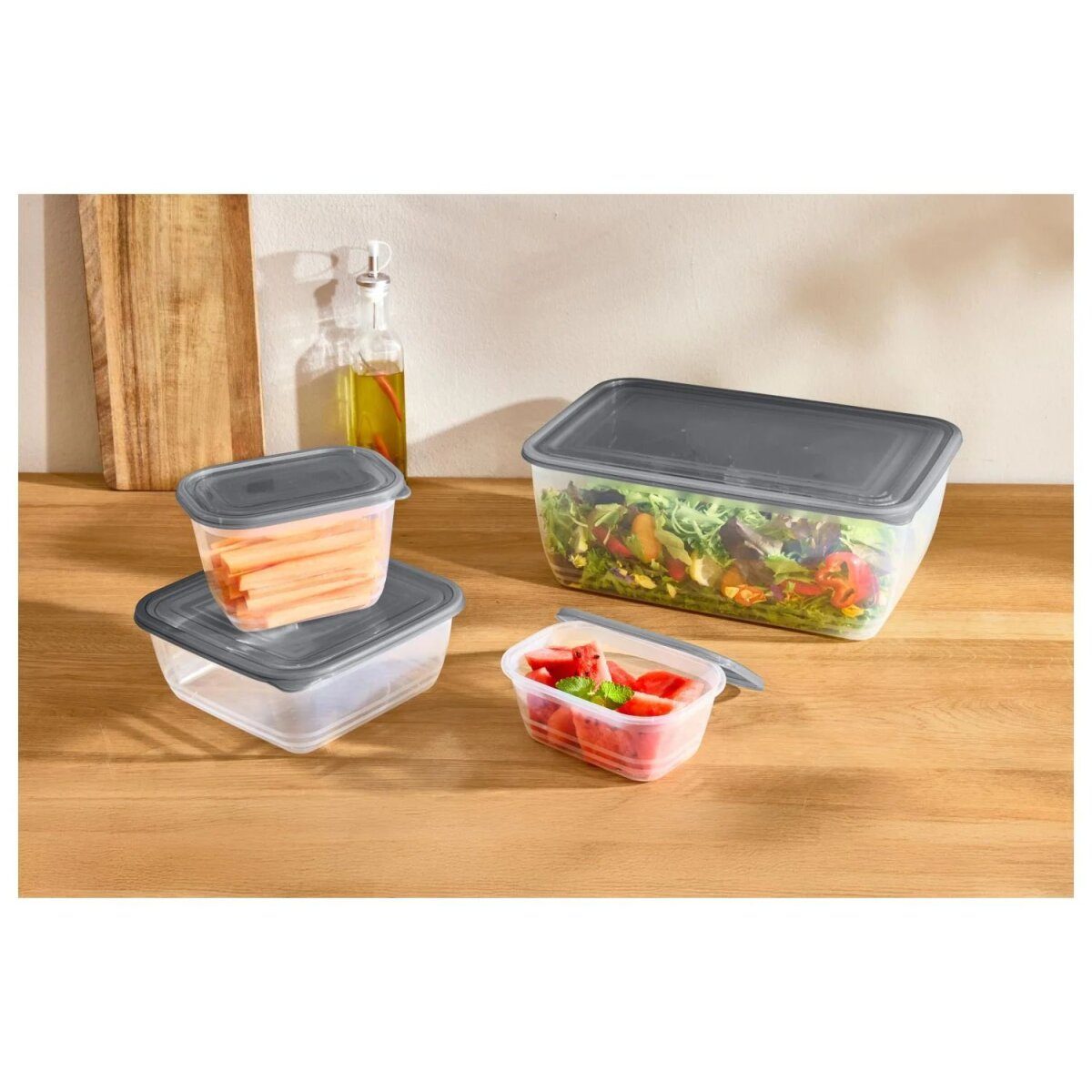 SILVERCREST® Frischhaltedosen-Set, 13-teilig (grau)