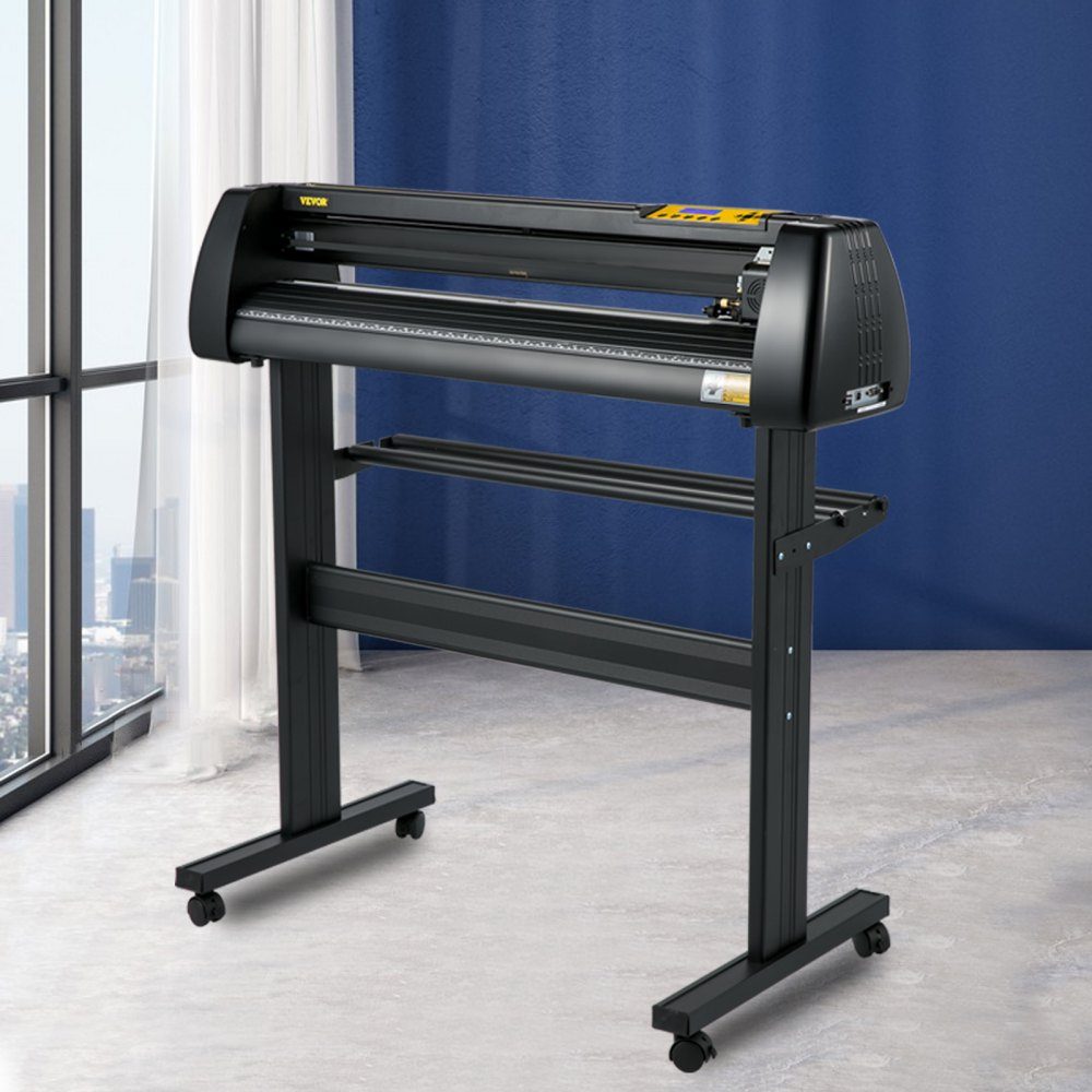 86cm Vinyl Cutting Plotter Vinyl Cutting Plotter 870mm Slogan Cutting Plotter Desktop Machine with the Software Cutting Plotter