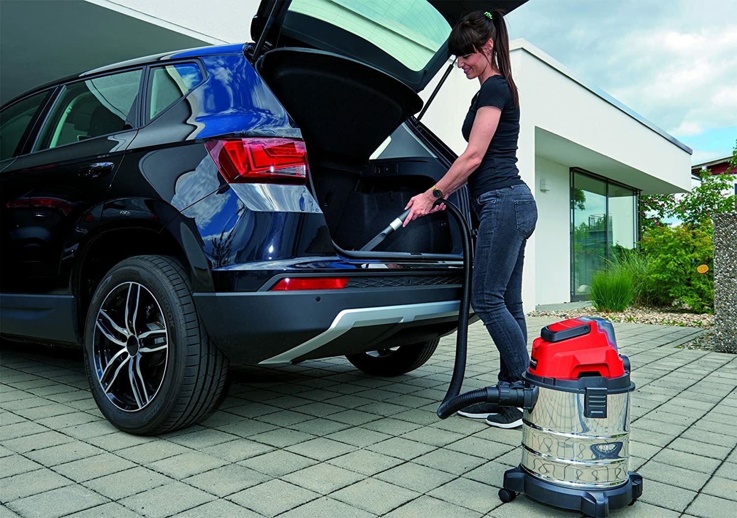 Einhell Akku-Nass-Trockensauger TC-VC 18/20 Li S KIT Power