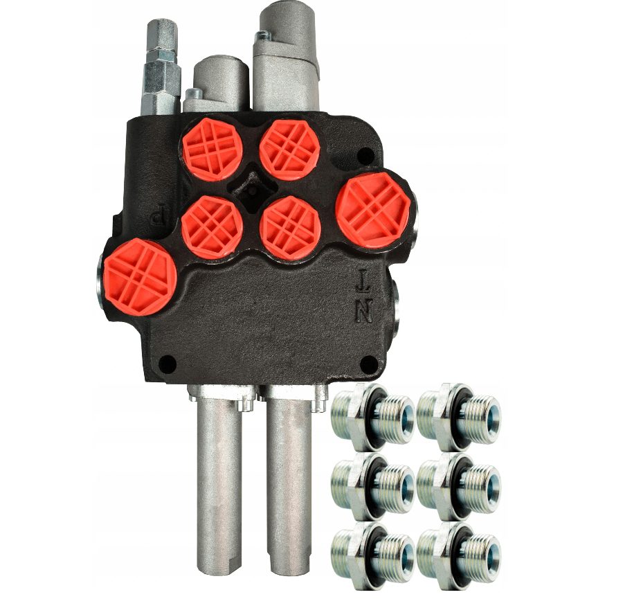 Premium-Hydraulikventil 2 SEC 80L 1 SEC FLOATING + Anschluss