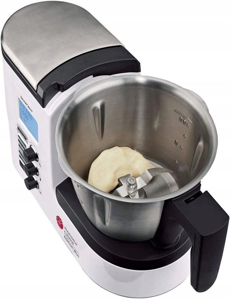 SILVERCREST® SKMK 1100 A1 1000 W Küchenmaschine weiß KÜCHENGERÄTE Monsieur 2,2 L
