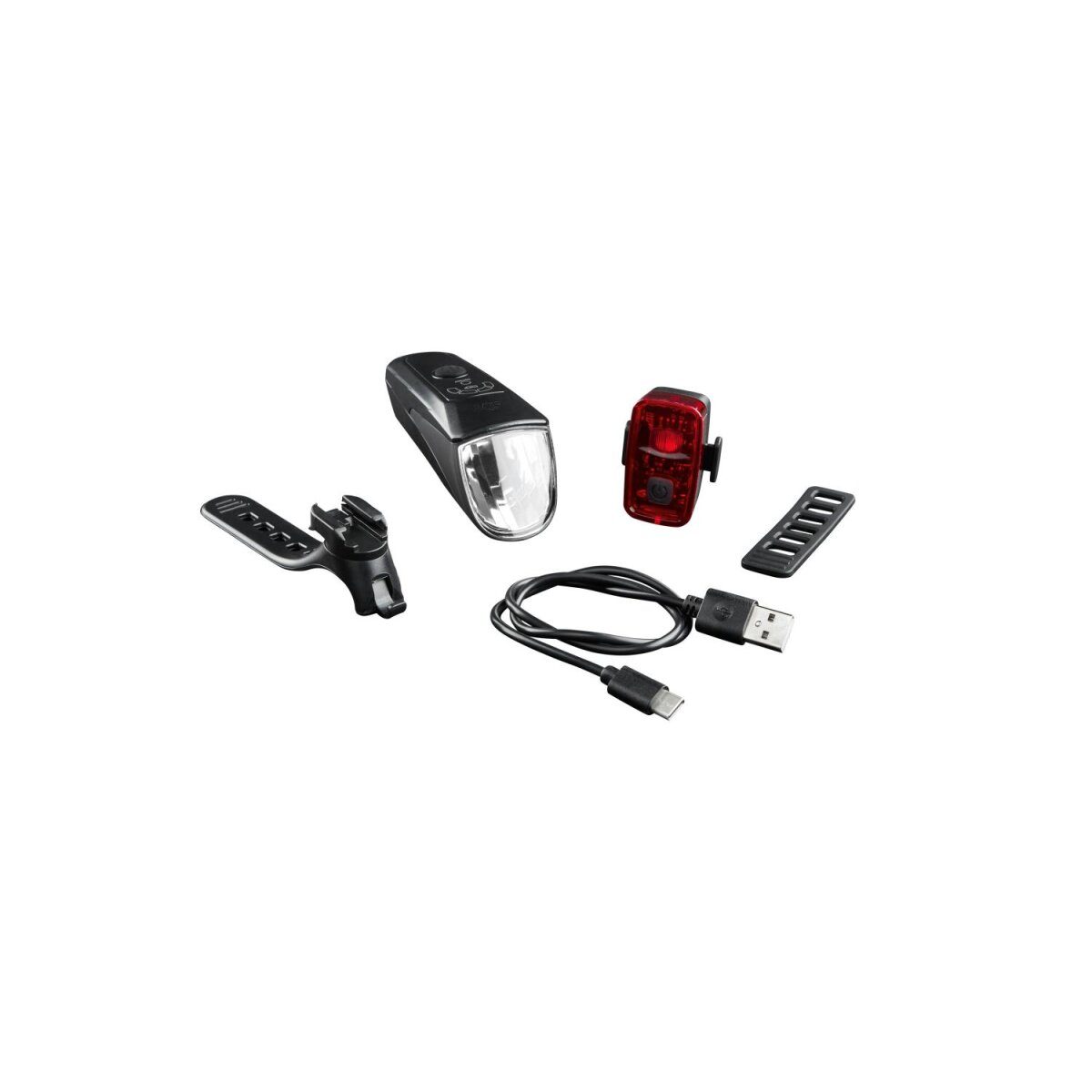 CRIVIT® LED bicycle light set, 2 pieces