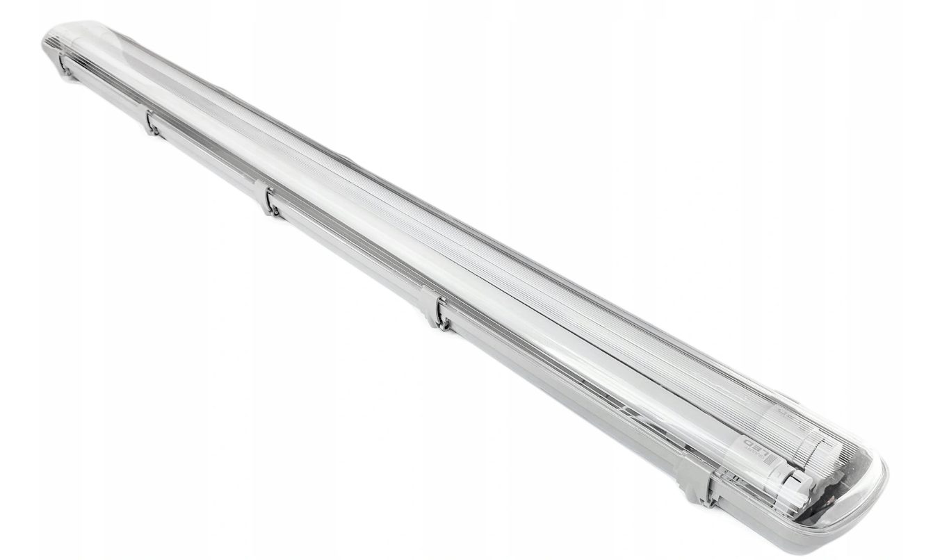6x LED Industrielampe Feuchtraum Werkstattlampe Zimmerlampe 1200mm 40W Komplettset